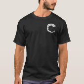 Clarion West black t-shirt met logo (Voorkant)