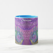 ~ CLARISSA ~ GLOSSY 3D Glossy Green Paars Blue