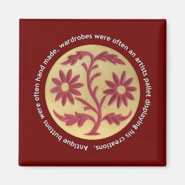 Clarita's Antiek Buttonnen Magneet