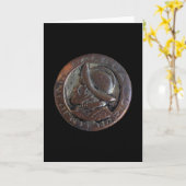 Claritas Buttonnen Afbeelding 1910 Kaart (Gele Bloem)