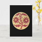 Claritas Buttonnen Afbeelding 1993 Kaart (Gele Bloem)