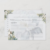 Clarity Basic Recept Kaart (Voorkant / Achterkant)