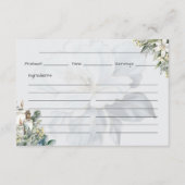 Clarity Basic Recept Kaart (Voorkant)