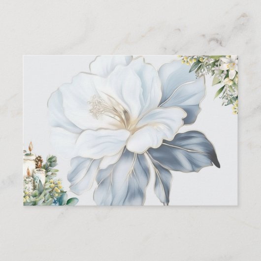 Clarity Blank Recept Kaart (Voorkant)