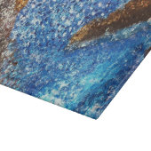 "Clarity" Glass Cutting Board Snijplank (Hoek)