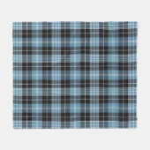 Clark Ancient Plaid Fleece Deken (Voorkant (Horizontaal))