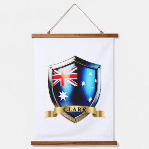 Clark Australia National Heritage Schild Hangend Wandkleed