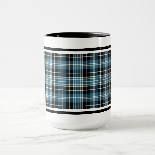 Clark Clan Tartan Mok (Midden)