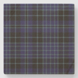 Clark Clan Tartan Plaid Stone Onderzetter
