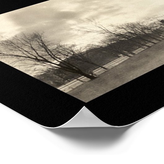 Clark College MA Foto 1910 Poster (Hoek)