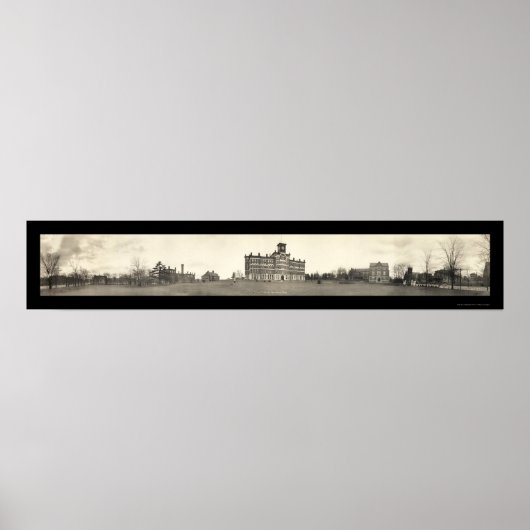 Clark College MA Foto 1910 Poster (Voorkant)