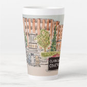 Clark County Courthouse-beker Latte Mok (Voorkant)