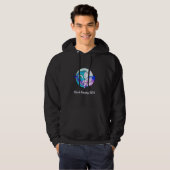 Clark County Wa Japanse Paint Geometric Orca Kill Hoodie (Voorkant volledig)