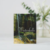Clark Creek Waterfall - Tunica Hills Briefkaart (Staand voorkant)