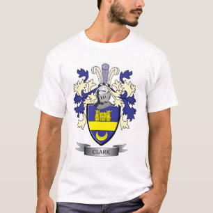 Clark Family Crest Coat of Arms T-shirt