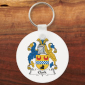 Clark Family Crest Sleutelhanger (Voorkant)
