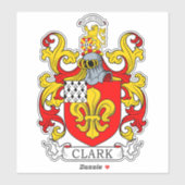 Clark Family Crest Sticker (Vel)