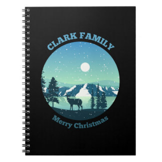 Clark Family Merry Kerstry Notitieboek