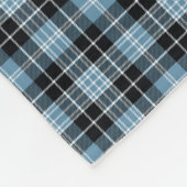 Clark Family Tartan Pset Pattern Fleece Deken (Hoek)