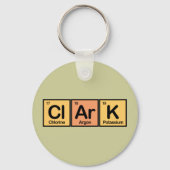 Clark gemaakt van Elements Sleutelhanger (Voorkant)