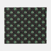 Clark Griswold Kerstmis - Pattern Fleece Deken (Voorkant (Horizontaal))