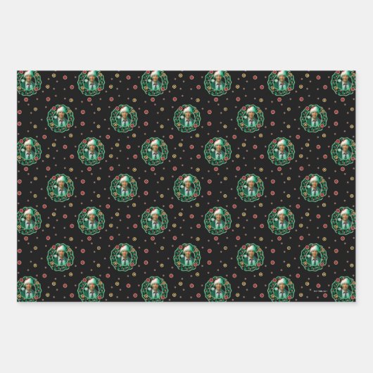Clark Griswold Kerstmis - Pattern Inpakpapier Vel (Voorkant)