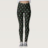 Clark Griswold Kerstmis - Pattern Leggings (Voorkant)