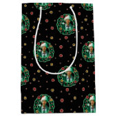 Clark Griswold Kerstmis - Pattern Medium Cadeauzakje (Voorkant)