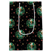 Clark Griswold Kerstmis - Pattern Medium Cadeauzakje (Achterkant)