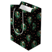 Clark Griswold Kerstmis - Pattern Medium Cadeauzakje (Achterkant Gekanteld)