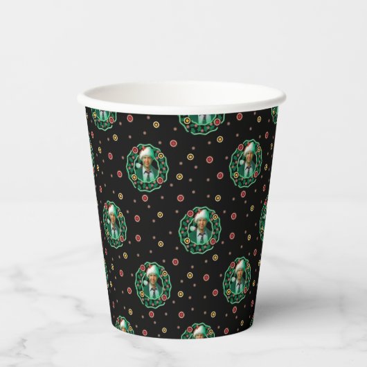 Clark Griswold Kerstmis - Pattern Papieren Bekers (Voorkant)