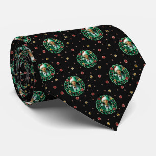 Clark Griswold Kerstmis - Pattern Stropdas