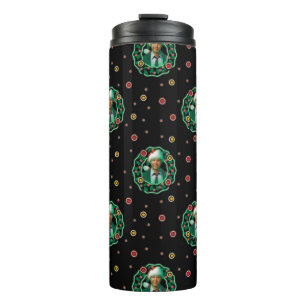 Clark Griswold Kerstmis - Pattern Thermosbeker