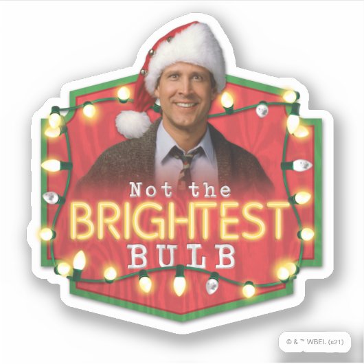 Clark Griswold | Niet de Brigade-lamp Sticker (Voorkant)