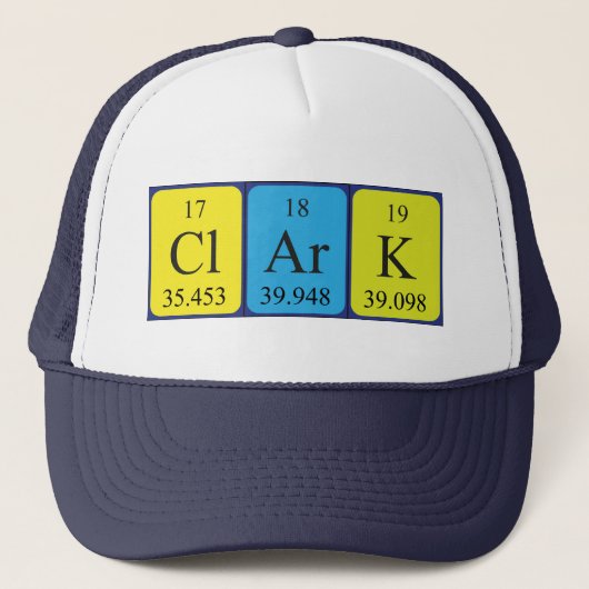 Clark periodiek table name pet (Voorkant)