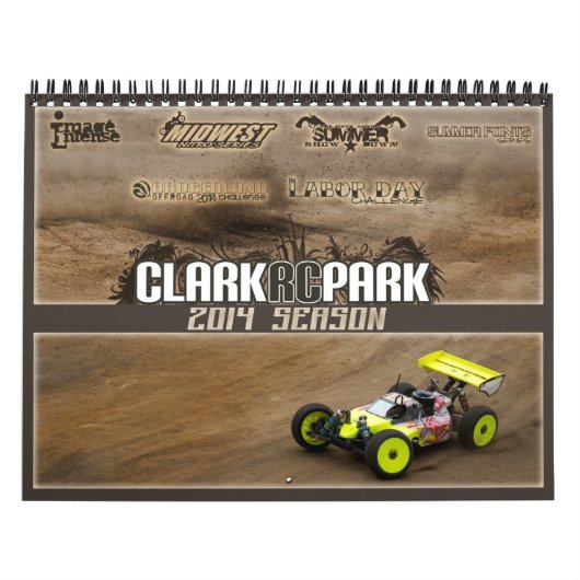 Clark RC Park Calendar 2014 Kalender (Hoes)