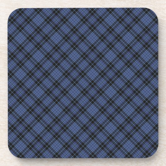 Clark Scottish Clan Tartan Onderzetters (Voorkant)