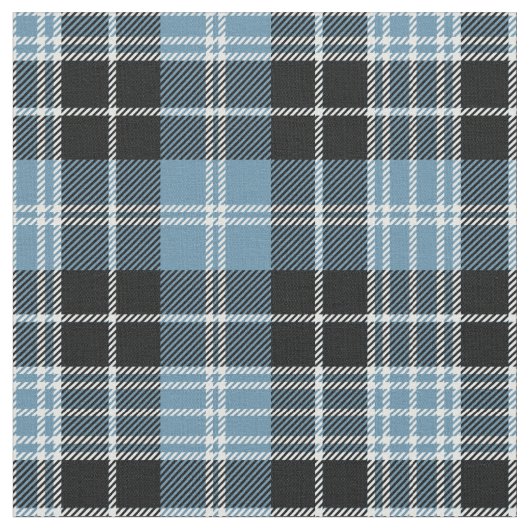 Clark Scottish Clan Tartan Stof (Close Up)