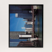 Clark Street Bridge, Chicago River, Marina Towers Legpuzzel (Verticaal)