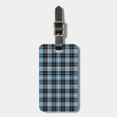 Clark Tartan Pattern Bagagelabel (Voorkant verticaal)