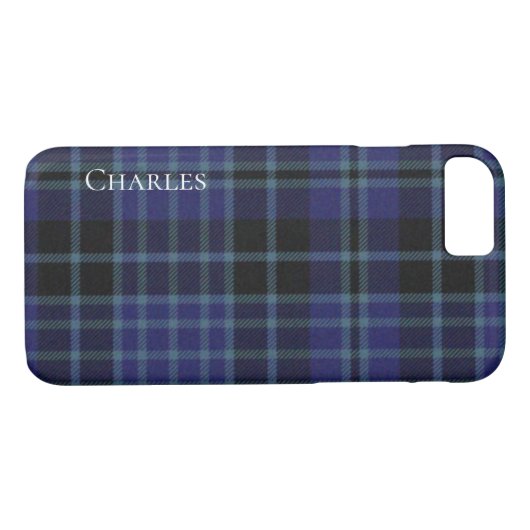 Clark Traditional Tartan Plaid iPhone 78 Hoesje (Achterkant (Horizontaal))