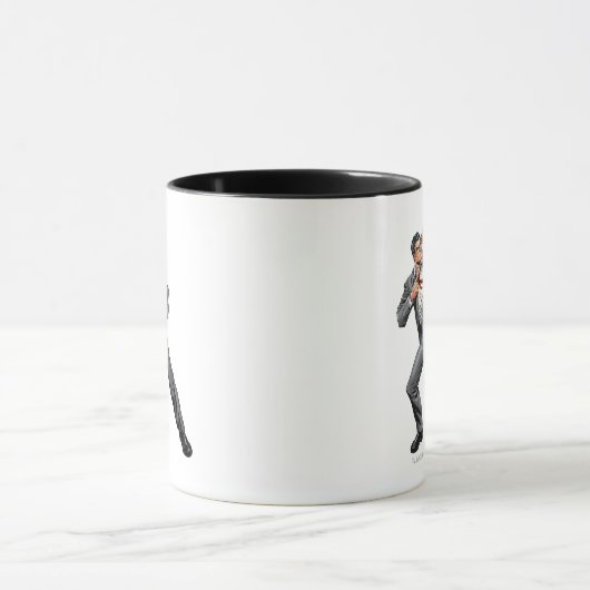 Clark verandert in Superman Mok (Midden)