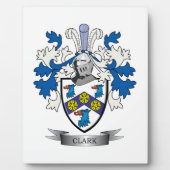 Clark wapenschild fotoplaat (Voorkant)