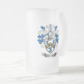 Clark wapenschild matglas bierpul (Voorkant rechts)