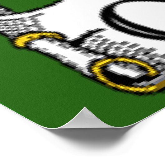 Clark Wapenstaart afdrukken Poster (Hoek)