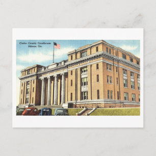 Clarke County Court House in Athene, Georgia, Vere Briefkaart