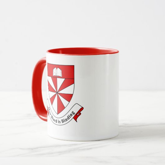 Clarke Crest Mok (Voorkant links)