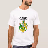 CLARKE Crest Translation & Betekenis T-shirt (Voorkant)