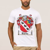 Clarke Family Crest T-shirt (Voorkant)