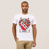 Clarke Family Crest T-shirt (Voorkant volledig)